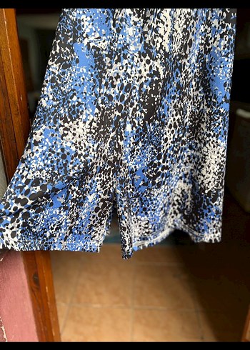 Büyük beden kısa tulum - Görsel 3