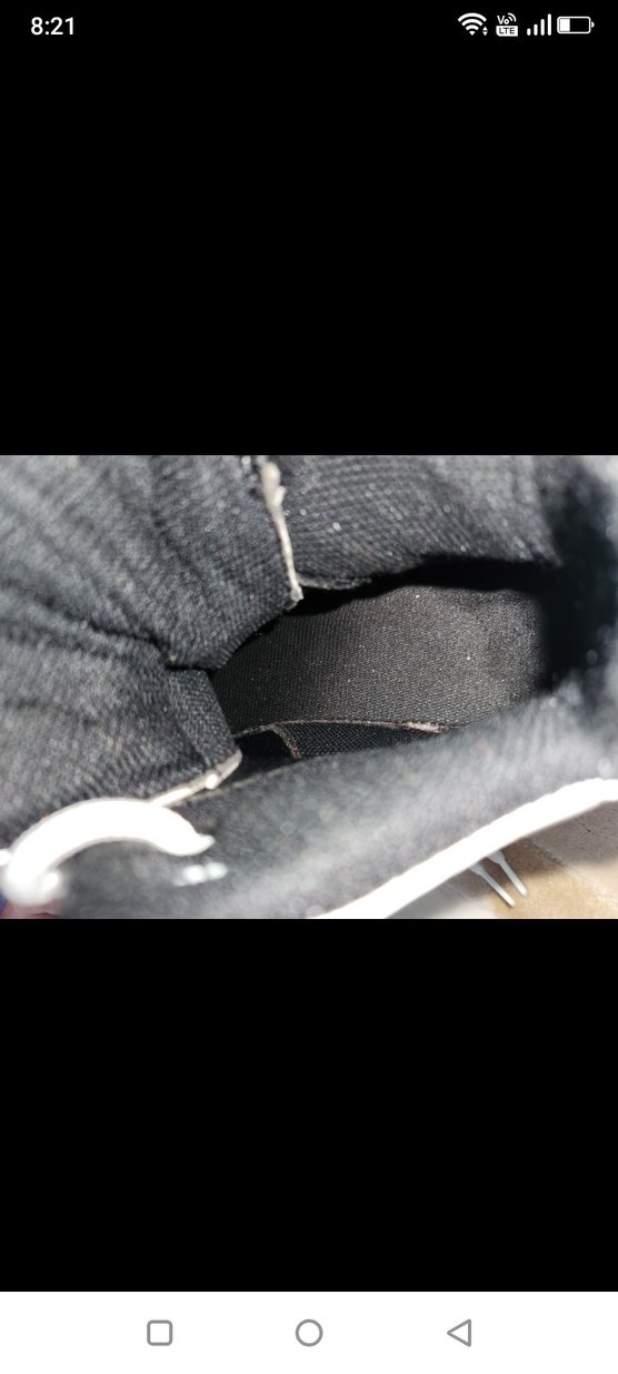 Beyaz Platform Topuklu Bağcıklı Kadın Spor Ayakkabı Bilek Spor - Görsel 5