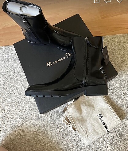 Massimo Dutti Deri Rugan Bot