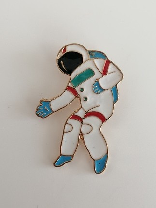 Astronot Broş 