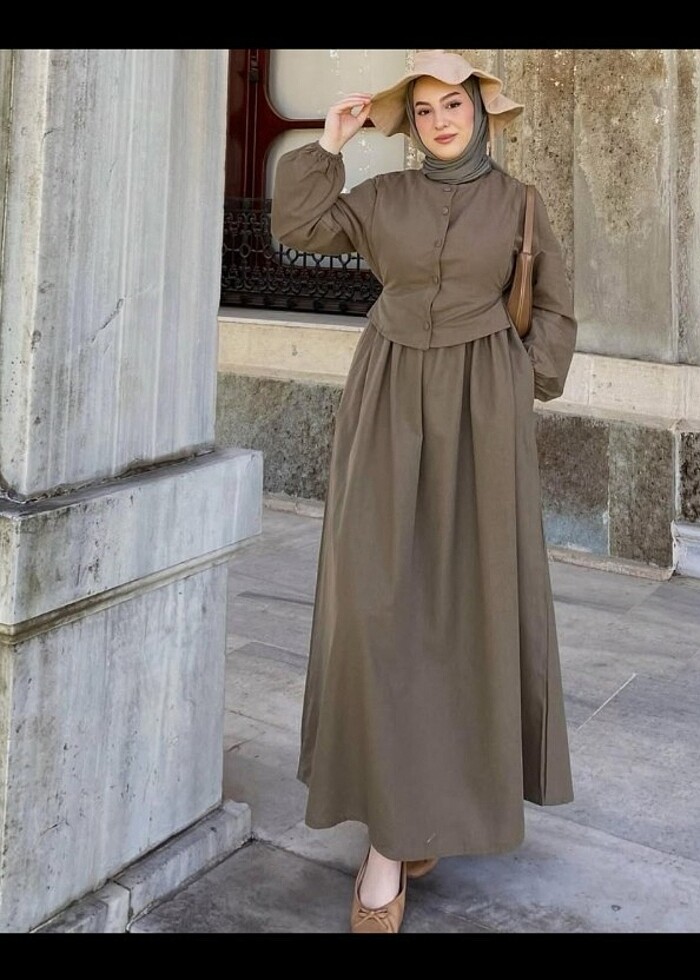 zülays keten elbise - Görsel 2