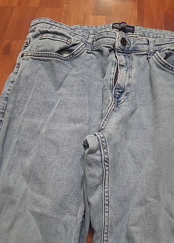 m Beden mavi Renk Mavi Parlak Kadın Denim Jean Pantolon