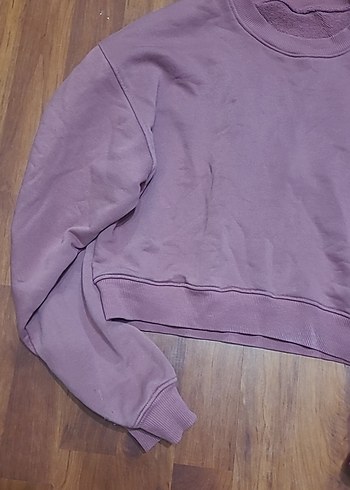 Trendyol & Milla Mor Bisiklet Yaka Kadın Sweatshirt