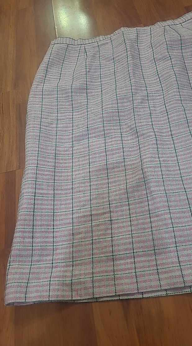 Düz Renkli Pilili Midi Hamile Eteği - Görsel 3