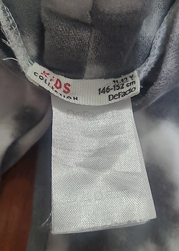 Gri Batik Desenli Kadın Tayt - Görsel 4