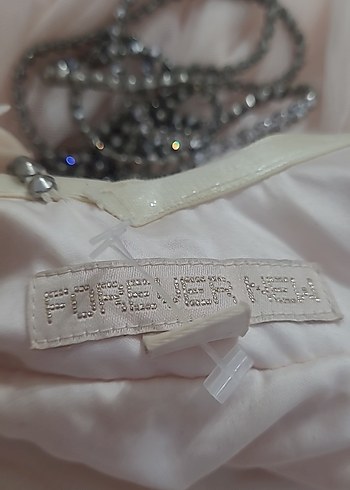 Bej Bohem Straplez Uzun Gelinlik - Görsel 8