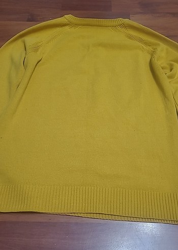 Sarı Kadın Triko Kazak - Görsel 7
