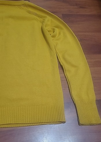 Sarı Kadın Triko Kazak - Görsel 9
