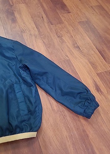 Mavi Fermuarlı Erkek Çocuk Mont - Görsel 3