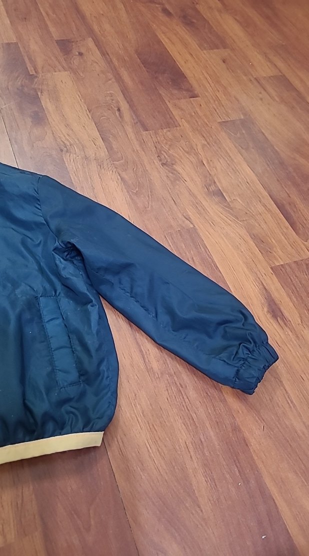 Mavi Fermuarlı Erkek Çocuk Mont - Görsel 3