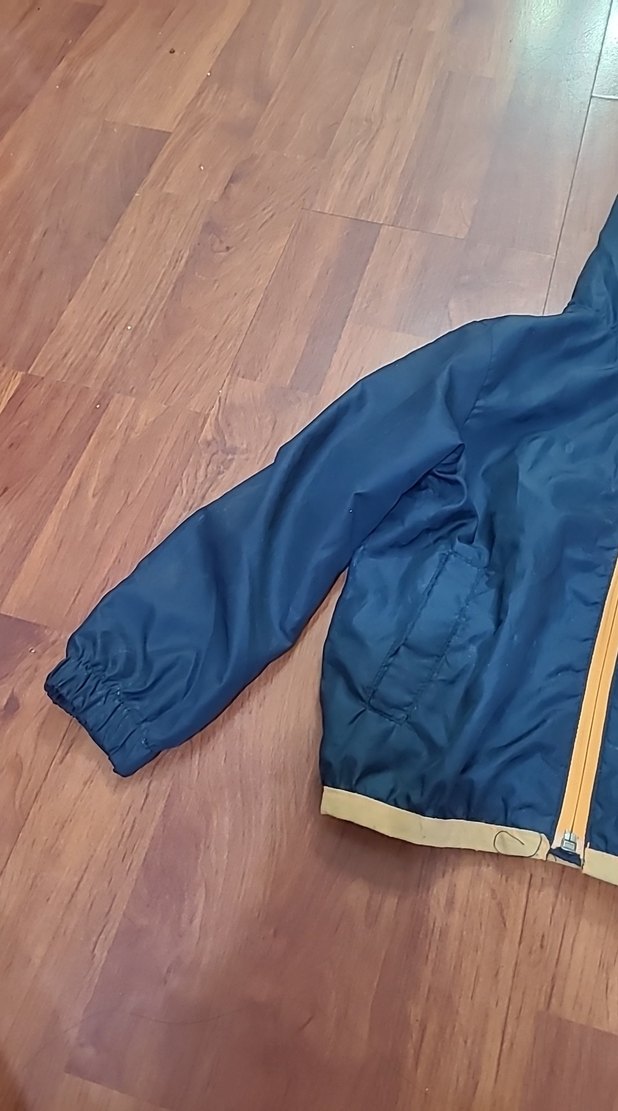 Mavi Fermuarlı Erkek Çocuk Mont - Görsel 2