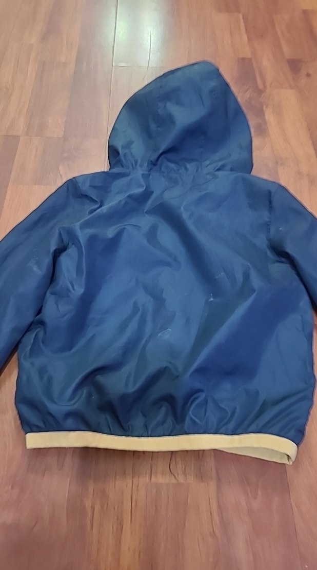 Mavi Fermuarlı Erkek Çocuk Mont - Görsel 5