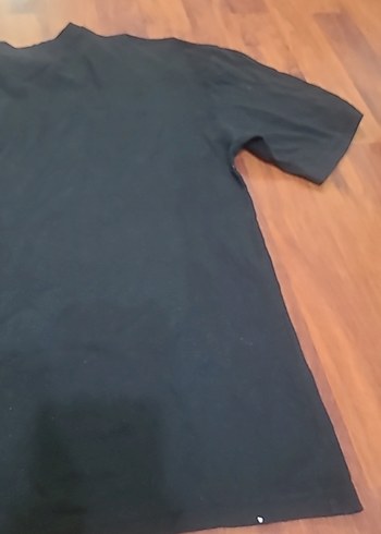 Siyah Baskılı Erkek Tişört - Görsel 6