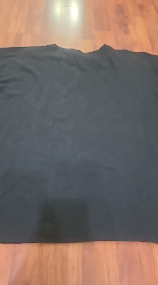 Siyah Baskılı Erkek Tişört - Görsel 4