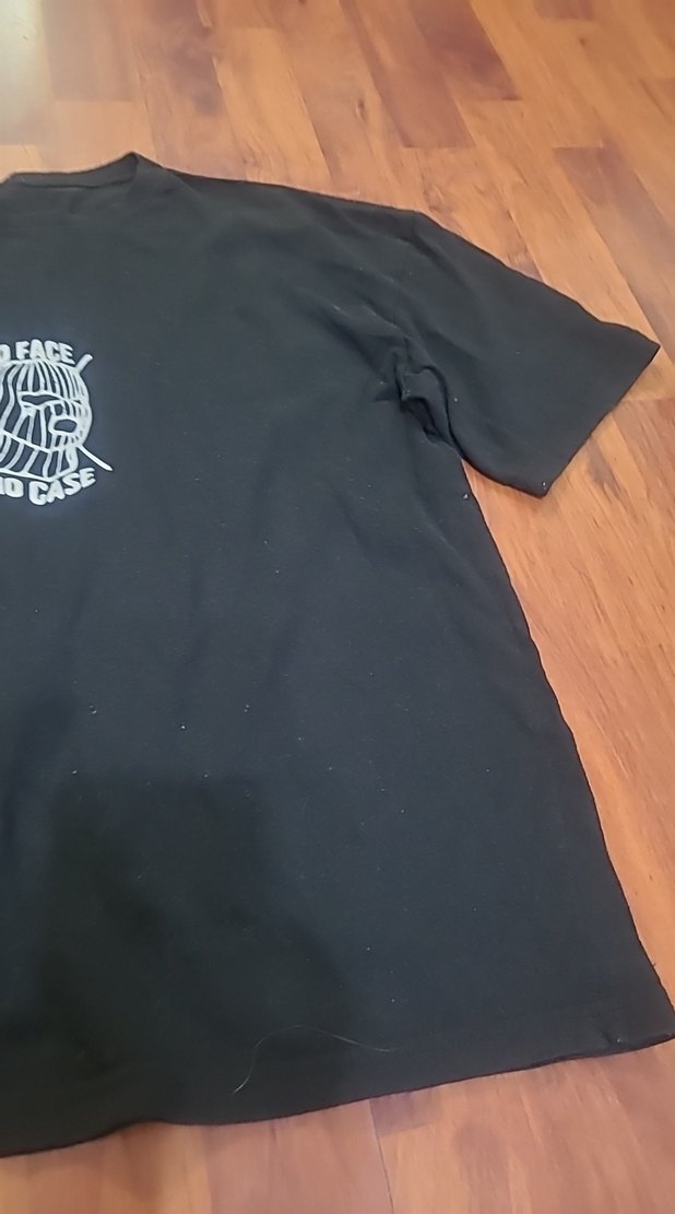 Siyah Baskılı Erkek Tişört - Görsel 3