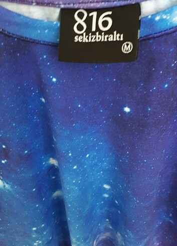 m Beden çeşitli Renk Galaxy T-shirt renkli tişört
