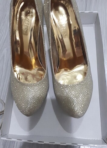 Kalın Topuklu Ayakkabı - Görsel 5
