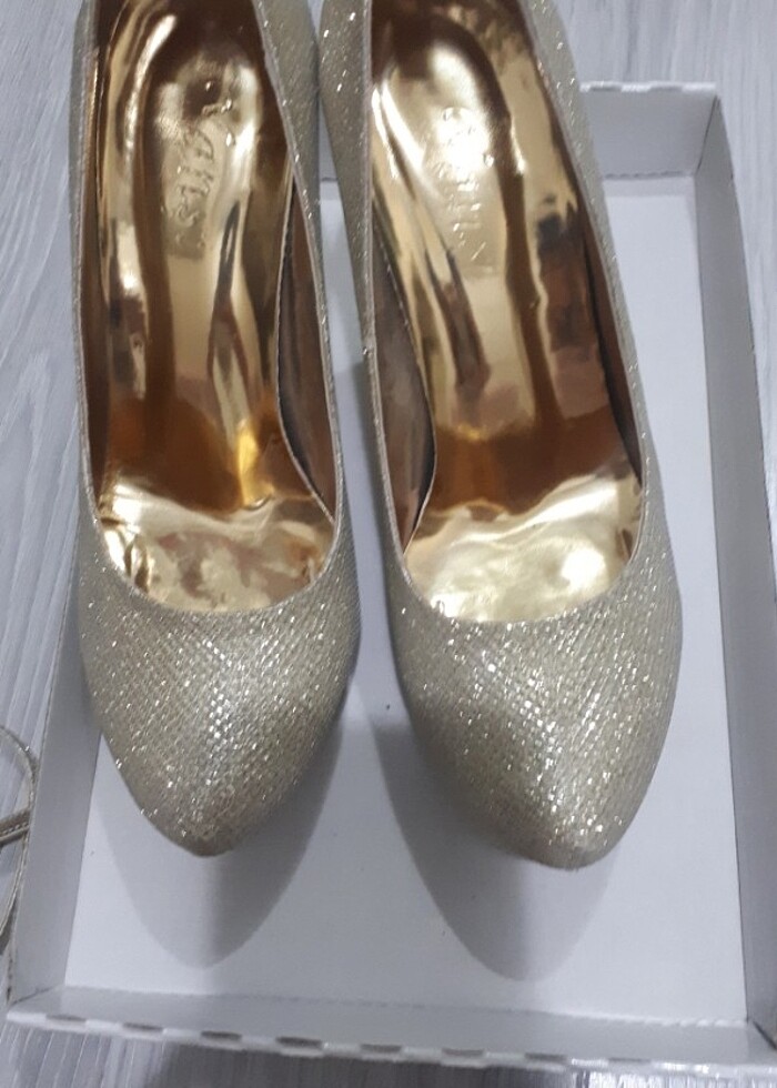 Kalın Topuklu Ayakkabı - Görsel 5