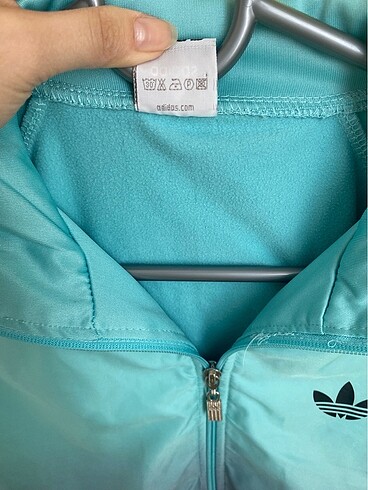 l Beden turkuaz Renk Adidas Eşofman Üstü Spor Dış Giyim