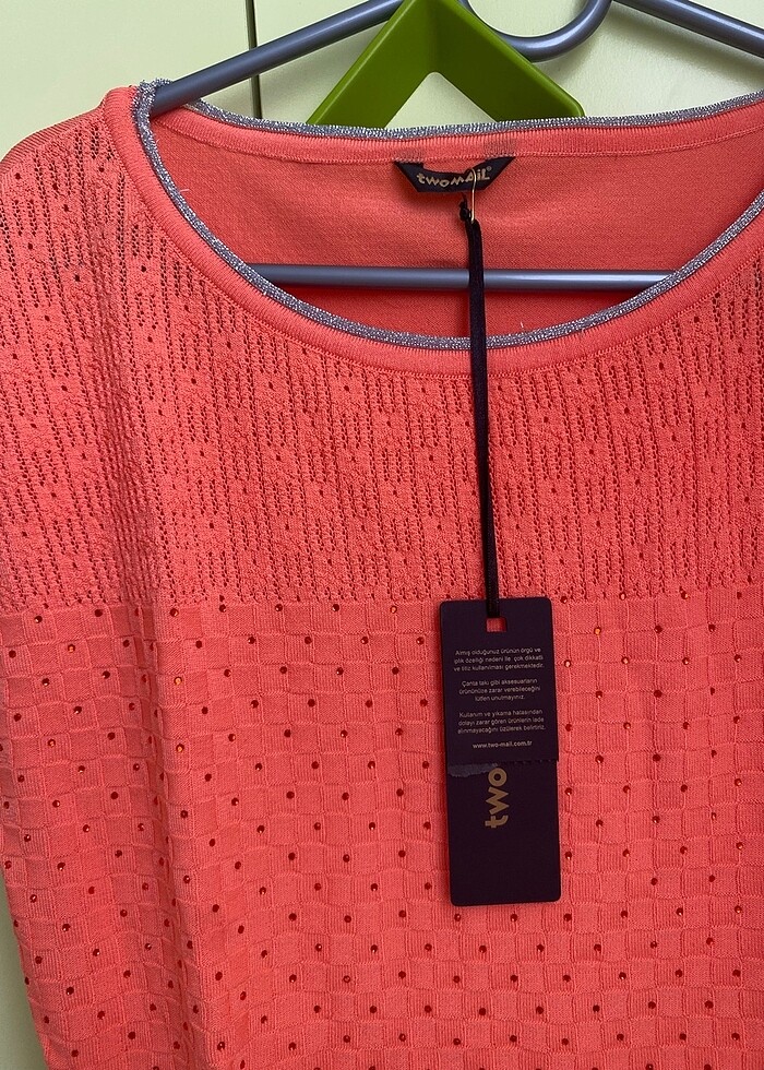 Etiketli Bluz - Görsel 2