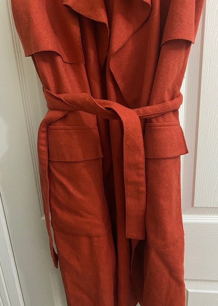 Zara Uzun Yelek - Görsel 3