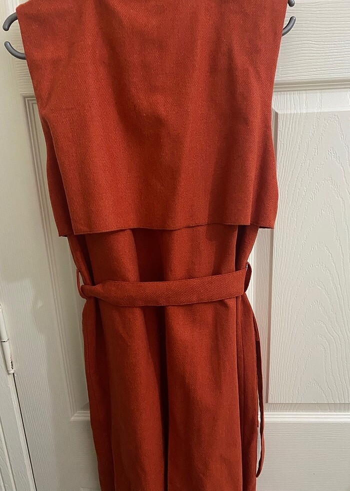 Zara Uzun Yelek - Görsel 5