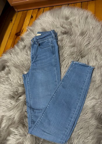 Oxxo Kadın Mavi Denim Pantolon / Jean - Görsel 2