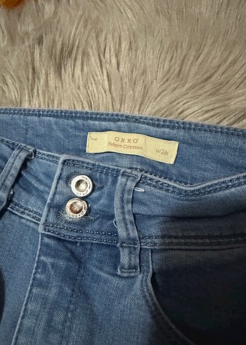 Oxxo Kadın Mavi Denim Pantolon / Jean - Görsel 3