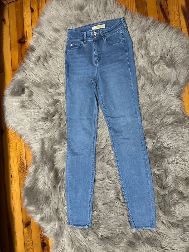 Oxxo Kadın Mavi Denim Pantolon / Jean - Görsel 5