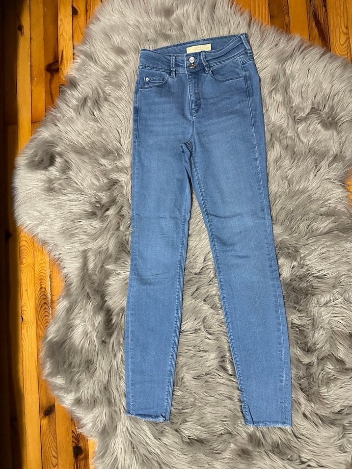 Oxxo Kadın Mavi Denim Pantolon / Jean - Görsel 4