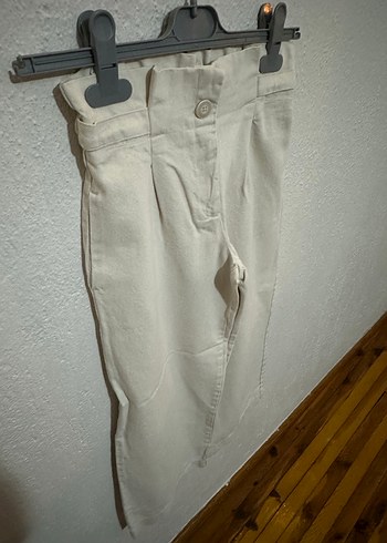 Krem Culotte Kalın Pantolon - Görsel 2