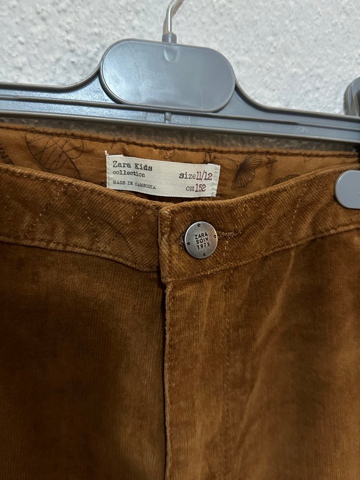 Kahverengi Süet Pantolon - Görsel 3