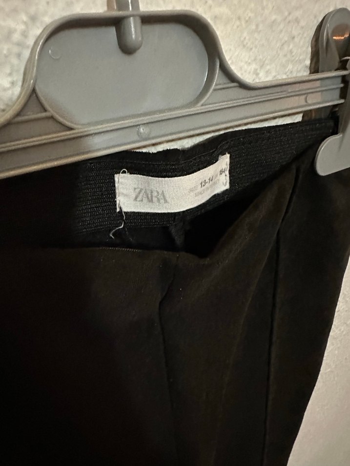 Siyah Süet Tayt - Görsel 3