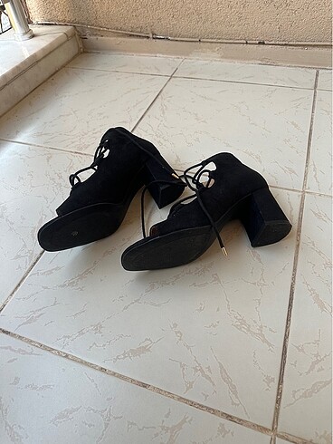 Stradivarius Bağcıklı Ayakkabı - Görsel 6