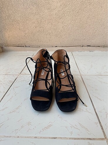 Stradivarius Bağcıklı Ayakkabı - Görsel 9