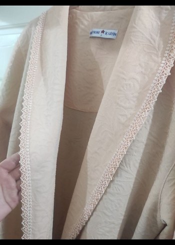 Bej sabahlık - Görsel 8