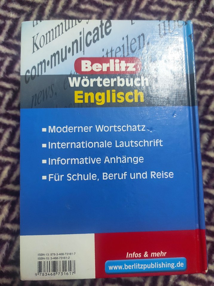Berlitz İngilizce-Almanca Sözlük - Görsel 2
