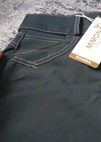 Gri Midi Boy Bol Kesim Kemerli Etek - Görsel 3