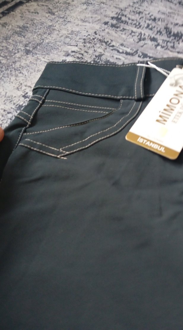 Gri Midi Boy Bol Kesim Kemerli Etek - Görsel 3