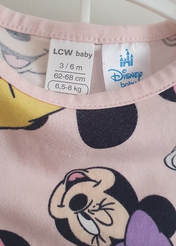 Pembe Uzun Kollu Desenli Bebek Kıyafet Seti - Görsel 5