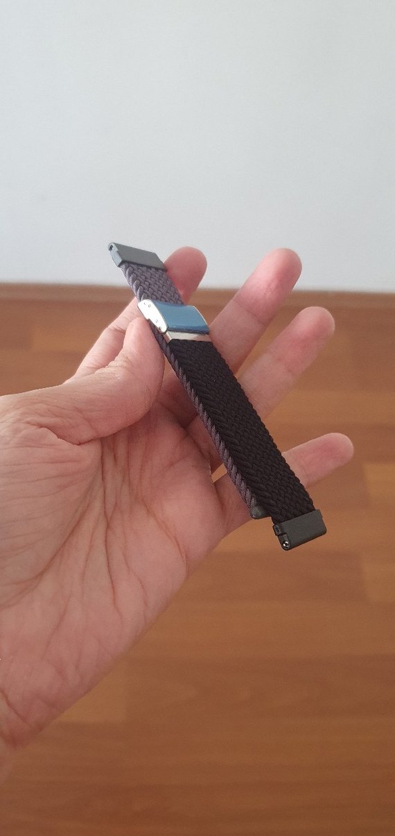 Erkek Mavi Örgü Saat Kordonu - Görsel 4