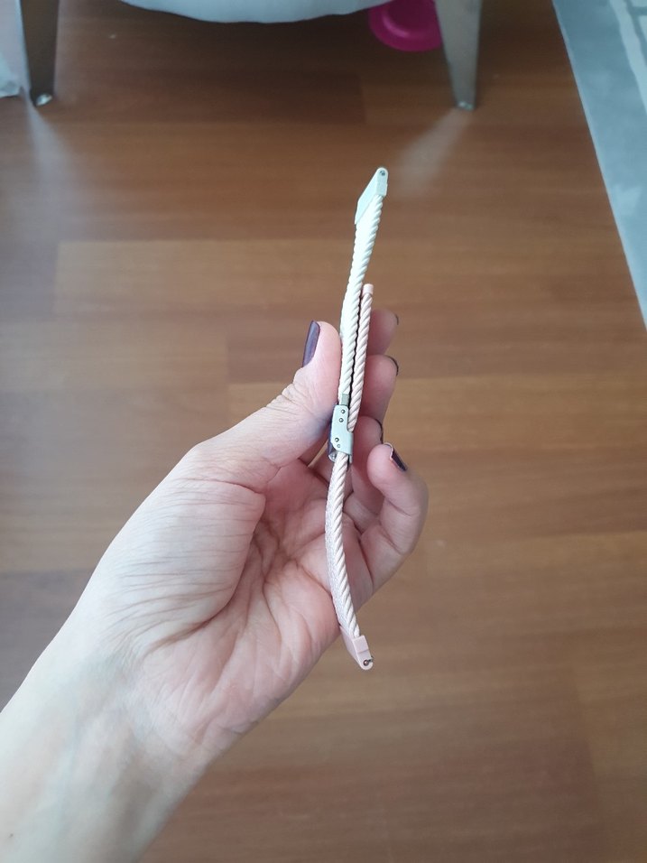 Bej Pastel Akıllı Bileklik Kayışı - Görsel 3