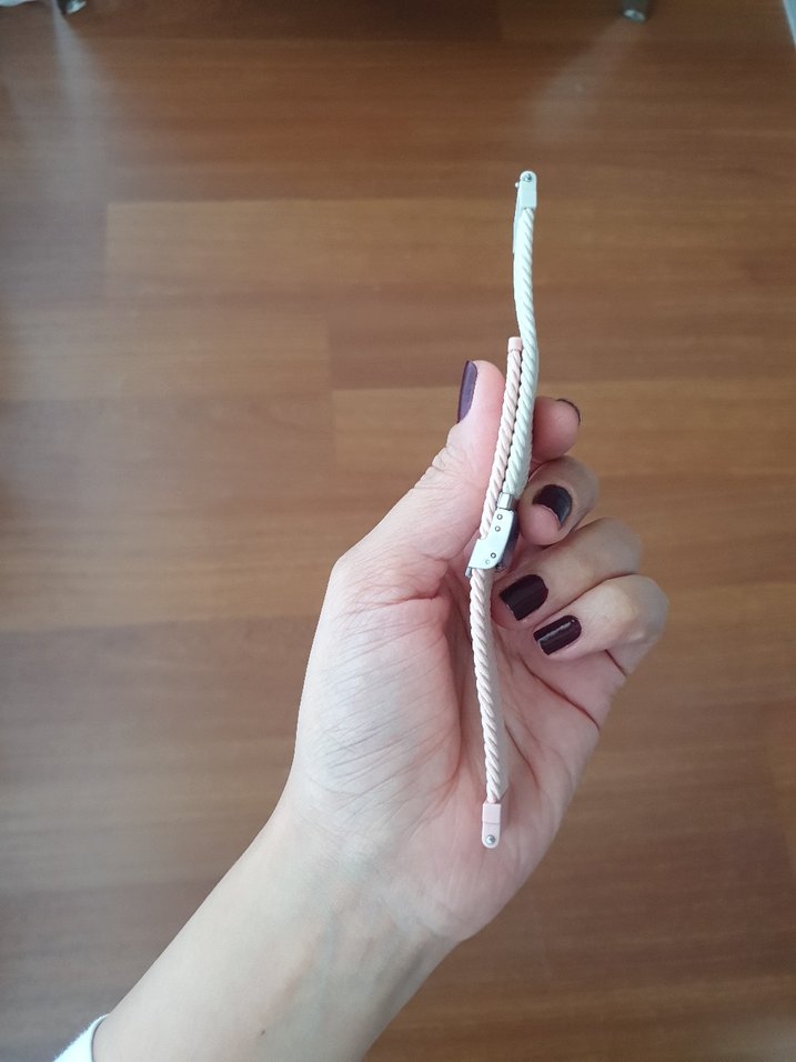 Bej Pastel Akıllı Bileklik Kayışı - Görsel 4