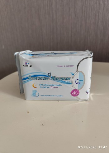 tiens AiRiZ  Yumuşak Pamuklu Ped - Görsel 2