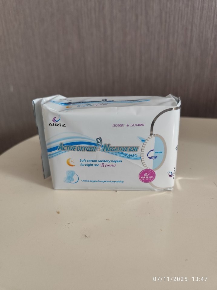 tiens AiRiZ  Yumuşak Pamuklu Ped - Görsel 2