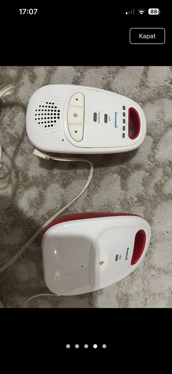 Beyaz bebek telsizi - Görsel 4