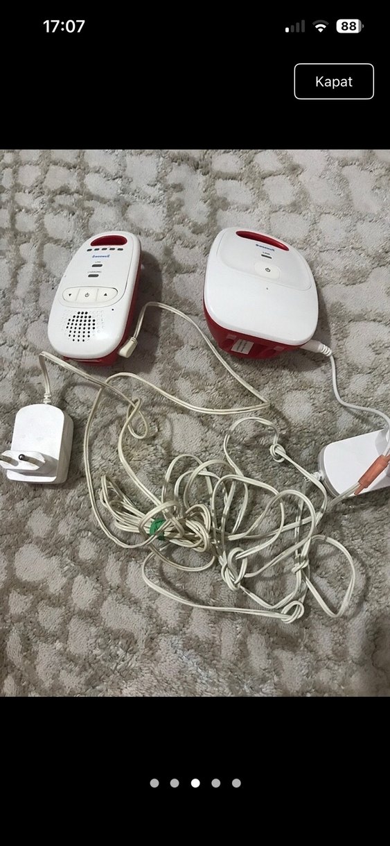 Beyaz bebek telsizi - Görsel 3