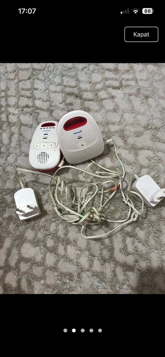 Beyaz bebek telsizi - Görsel 2