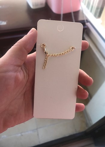 Tasarımcı Altın Renk Boncuklu Minimalist Halhal