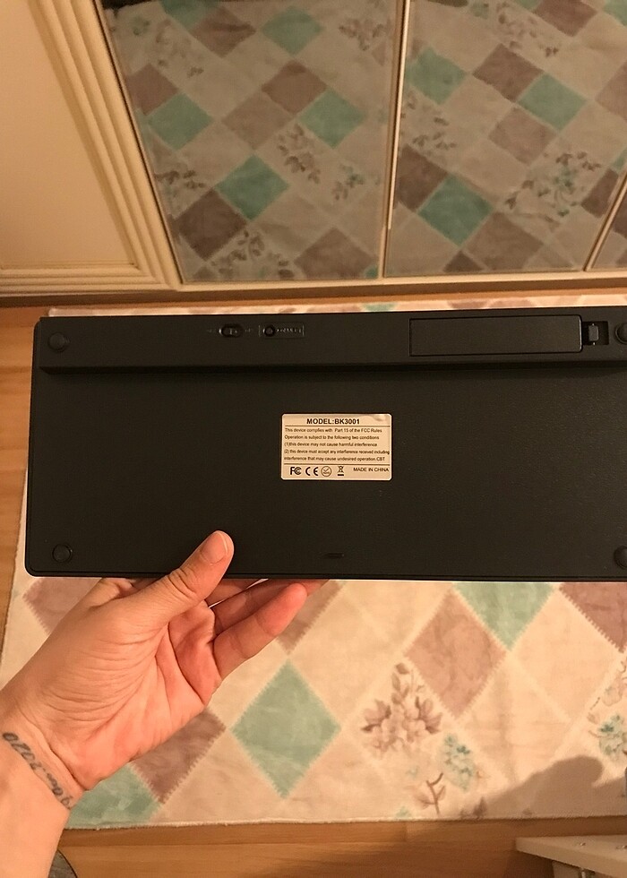 Bluetooth klavye - Görsel 3